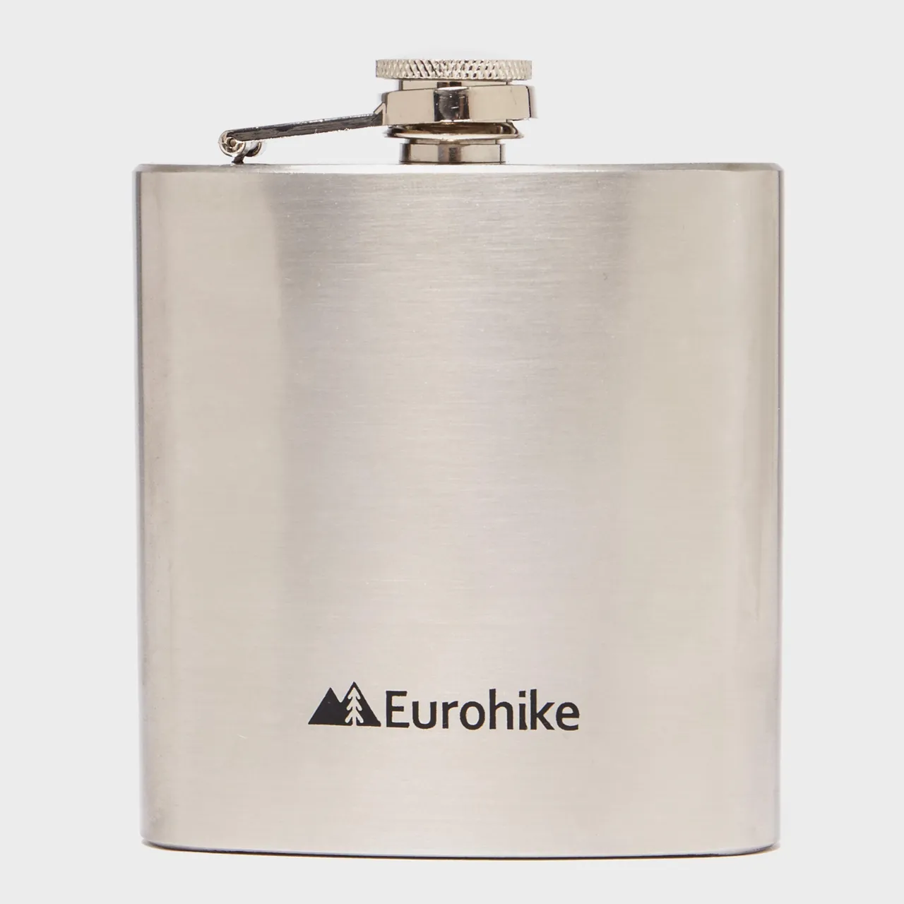 Stainless Steel 0.6oz Hip Flask, Silver