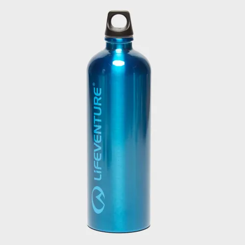 Stainless Steel 1 Litre Bottle - Blue, Blue