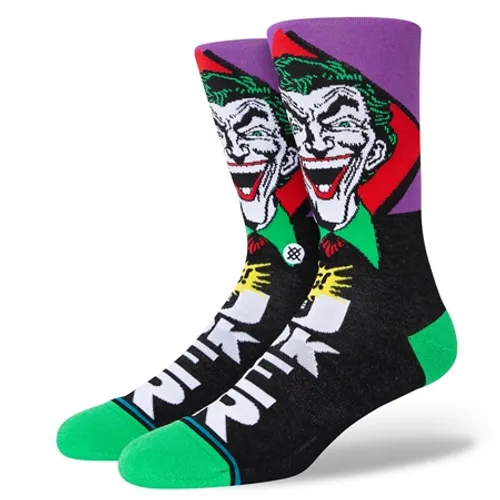 Stance Joker Comic Socks - Black