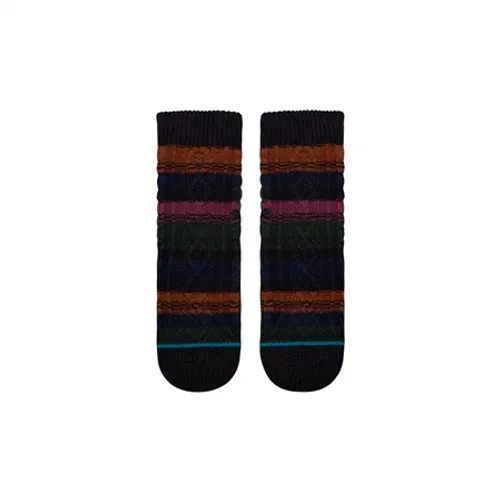 Stance Toasted Slipper Socks - Black