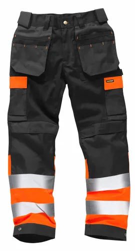 StandSafe Men's Hi-Vis Contrast Work Trousers-Utility Pants