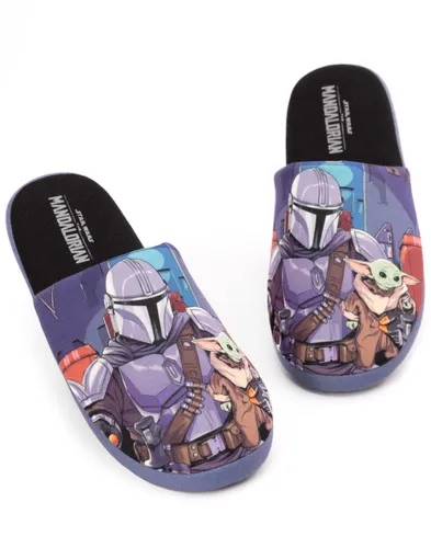 Star Wars The Mandalorian Slippers for Men Adults Baby Yoda
