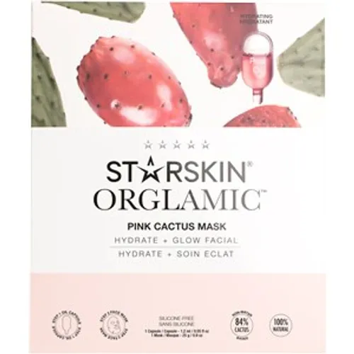 StarSkin Face Mask Pink Cactus Female 1 Stk.