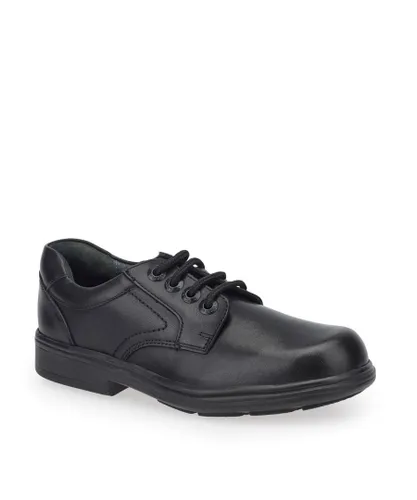 Start-Rite Boys Isaac Black Leather Lace Up School Shoes