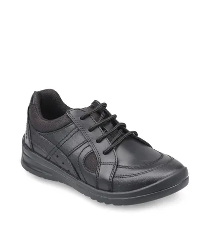 Start-Rite Boys Yo Yo Black Leather Lace Up School Shoes