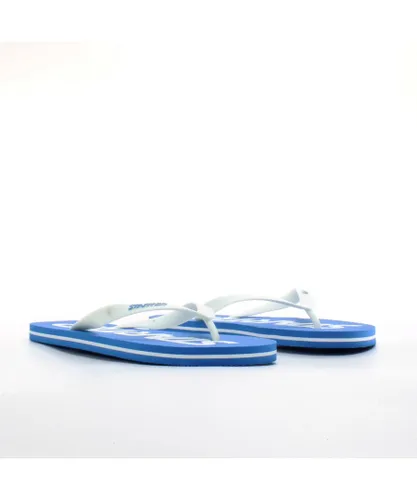 Starter Phoenix Blue White Synthetic Mens Slip On Thong Sandals CPE00022