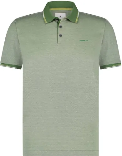State Of Art Pique Polo Shirt Green