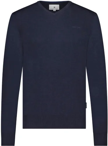 State Of Art Sweater V-Neck Navy Blue Dark Blue