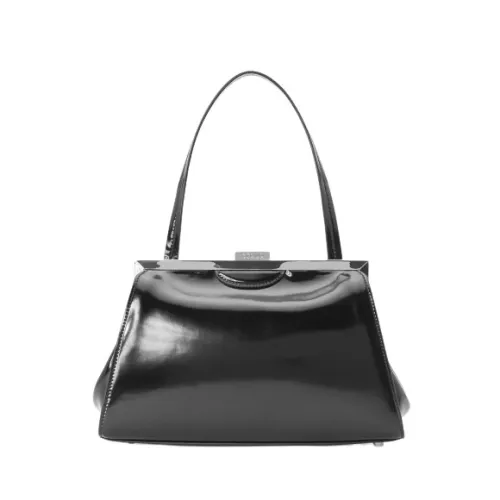 Staud , Lennon Frame Bag with Shoulder Strap ,Black female, Sizes: ONE SIZE