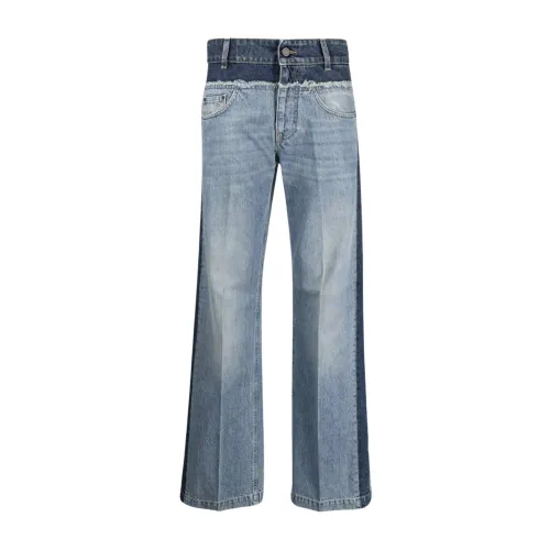 Stella McCartney , Blue Denim Flare Jeans ,Blue female, Sizes: