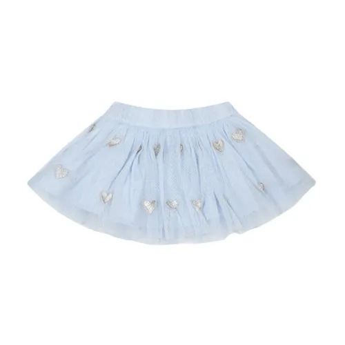 Stella McCartney , Celeste Tulle Mini Skirt ,Blue female, Sizes: