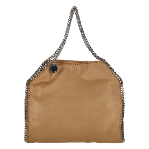 Stella McCartney , Eco-Friendly Shoulder Bag ,Beige female, Sizes: ONE SIZE