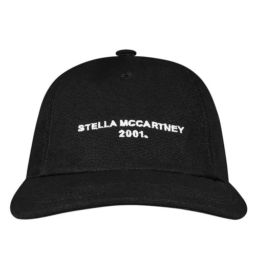 Stella Mccartney Embroidered Logo Cap - Black
