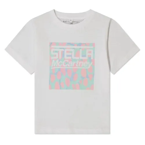 Stella Mccartney Girls Graphic T-Shirt - White