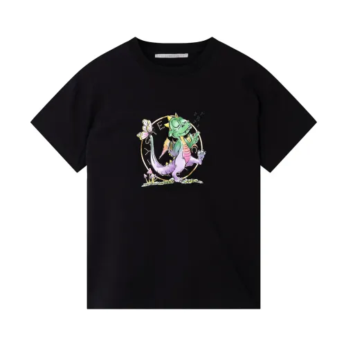 Stella McCartney , Lunar NEW Year T-Shirt ,Black female, Sizes:
