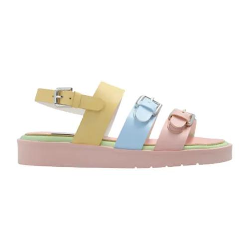 Stella McCartney , Multicolored Kids Sandals with Adjustable Buckles ,Multicolor female, Sizes: