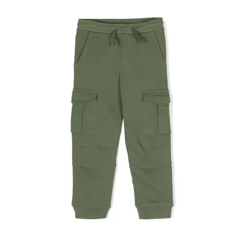 Stella McCartney , pantaloni verdi in felpa di cotone bambino|Green cotton boy track pants ,Green male, Sizes: