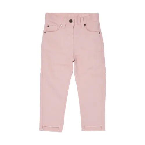 Stella McCartney , Pastel Patched Jeans for Kids ,Pink female, Sizes: