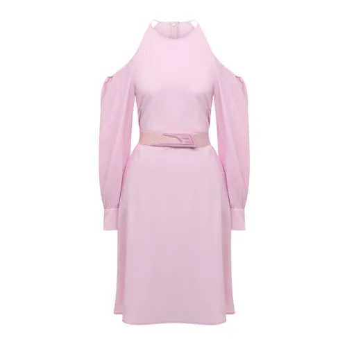 Stella McCartney , Pink Cut Shoulders Dress ,Pink female, Sizes: