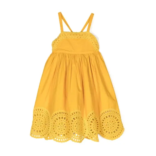 Stella McCartney , Stella Mccartney Kids Dresses Yellow ,Yellow female, Sizes: