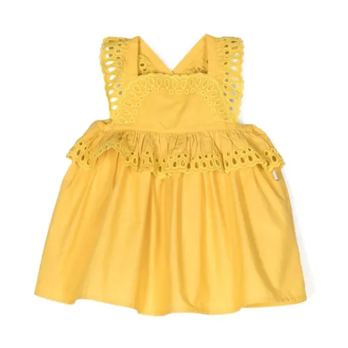 Stella McCartney , Stella Mccartney Kids Dresses Yellow ,Yellow female, Sizes:
