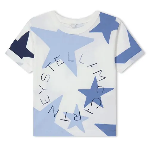 Stella Mccartney Stella Star T-Shirt Jn42 - Cream