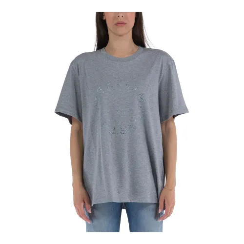 Stella McCartney , T-Shirts ,Gray female, Sizes: