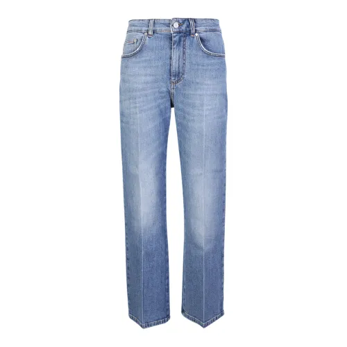 Stella McCartney , Vintage Medium Blue 90 Crop Flare Jeans ,Blue female, Sizes: