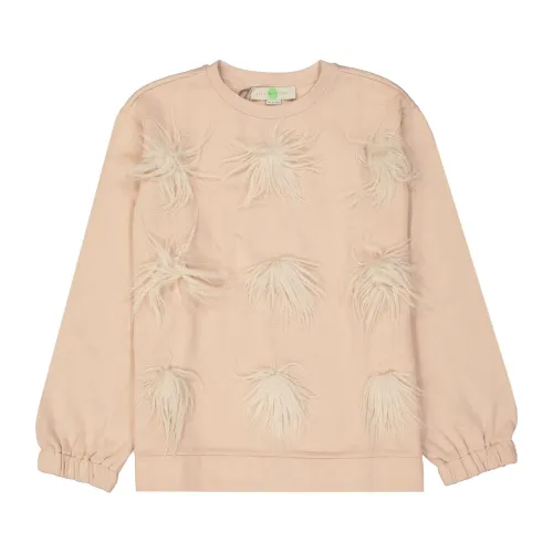 Stella McCartney , Womens Clothing Sweatshirts Pink Ss22 ,Pink female, Sizes: