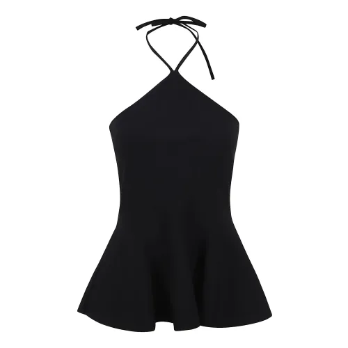Stella McCartney , Women's Clothing Topwear Black Ss23 ,Black female, Sizes: