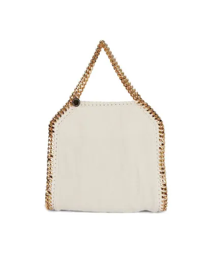 Stella Mccartney Womens Mini Chain Handle Tote Bag - White - One Size