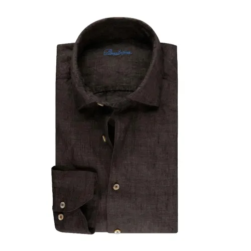 Stenströms , Casual Shirts ,Brown male, Sizes: