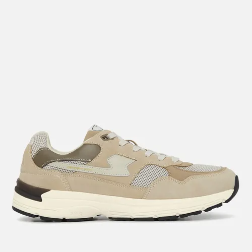 Stepney Workers Club Amiel S Suede and Mesh Trainers - UK
