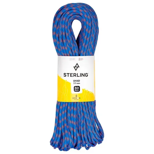 Sterling Rope - Dyad 7.7 - Half rope size 30 m, blue