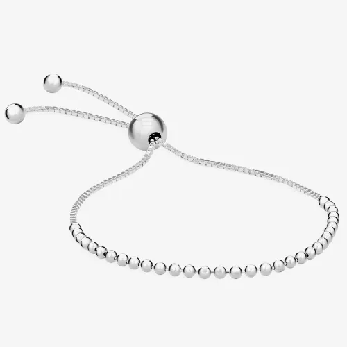 Sterling Silver Adjustable Box Chain Bracelet 8.29.8694