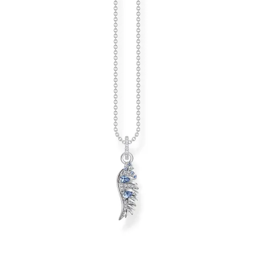 Sterling Silver Pheonix Wing Pendant Necklace