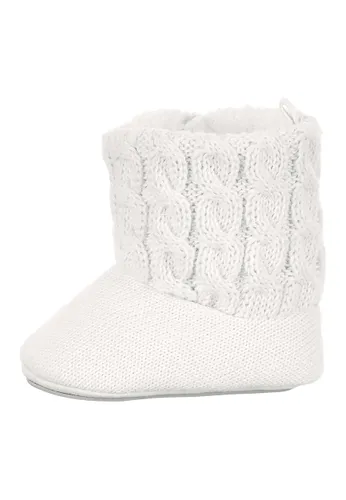 Sterntaler Girls Baby Boots Knit Shoe