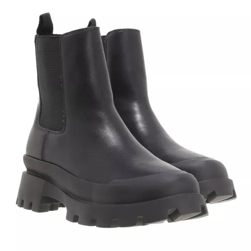 Steve Madden Boots & Ankle Boots - Mt Blanc Bootie (leather) - black - Boots & Ankle Boots for ladies
