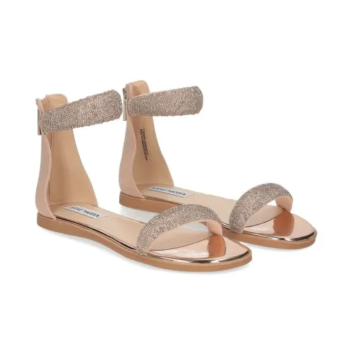 Steve Madden , Elegant Flat Sandals for Women ,Pink female, Sizes: