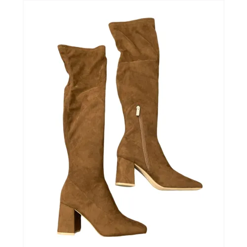 Steve Madden , Luxurious Over-knee Boots for Fashionable Women ,Brown female, Sizes: