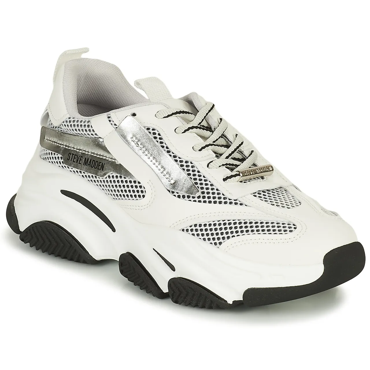 Steve Madden  POSSESSION  women's Shoes (Trainers) in White