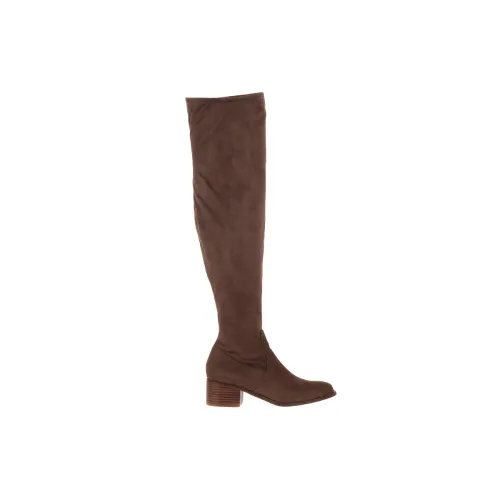 Steve Madden , Suede Knee-High Boots ,Brown female, Sizes: