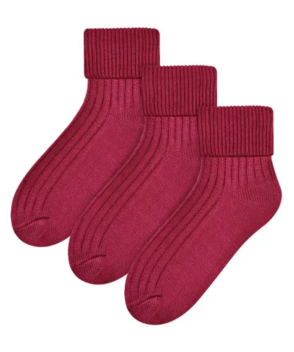 Steven 3 Pairs Womens Wool Bed Socks