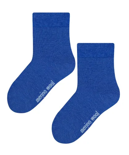 Steven Childrens Unisex - Kids Warm Merino Wool Thermal Socks - Blue