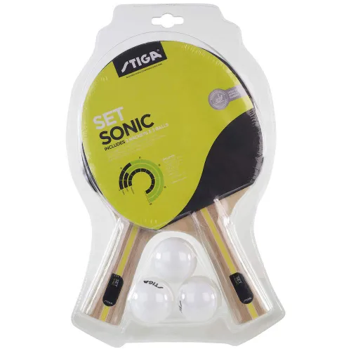 STIGA Sonic Table Tennis Bat Set