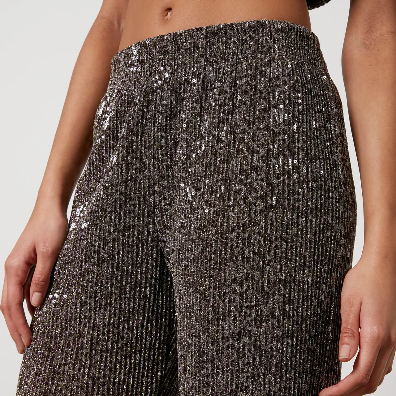 Stine Goya Markus Woven Sequined Lurex Trousers