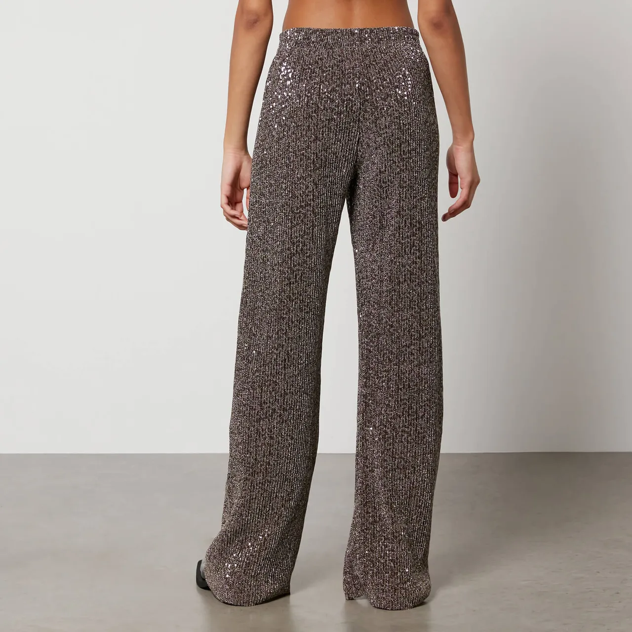 Stine Goya Markus Woven Sequined Lurex Trousers