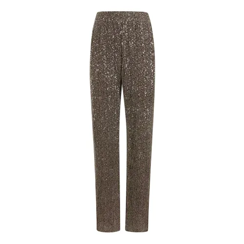 Stine Goya , Sequins Jersey Trousers ,Multicolor female, Sizes: