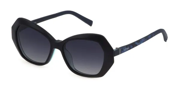 Sting SSJ688 Polarized L88P Women's Sunglasses Blue Size 48