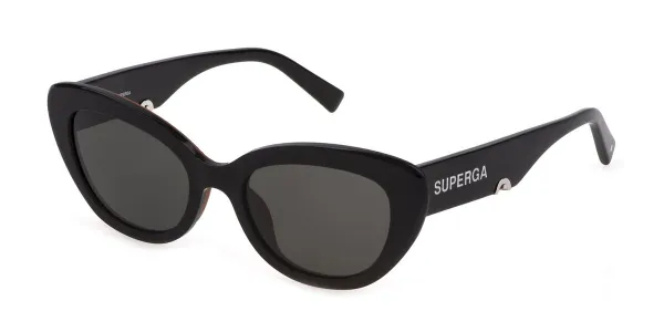 Sting SST458 0700 Women's Sunglasses Black Size 53